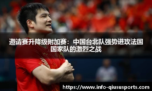 邀请赛升降级附加赛：中国台北队强势进攻法国国家队的激烈之战
